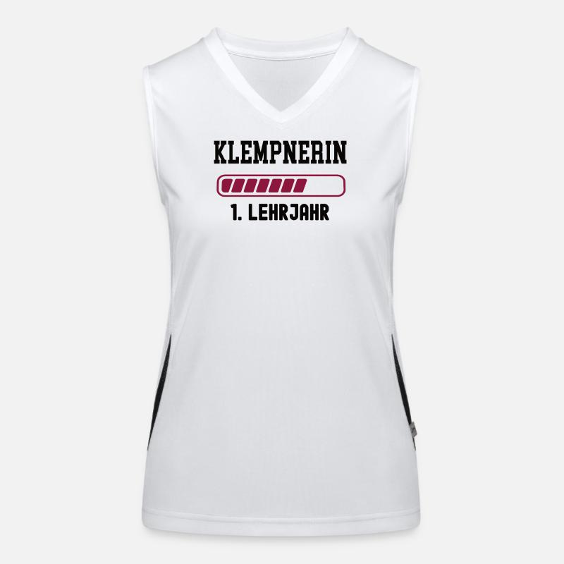 Apprenticeship as a plumber 1st year as a plumber Women's Functional Contrast Tank Top