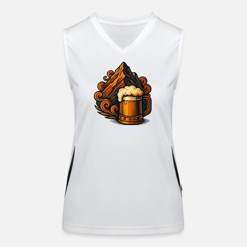 Alpine Beer Mountain Magic Women's Functional Contrast Tank Top