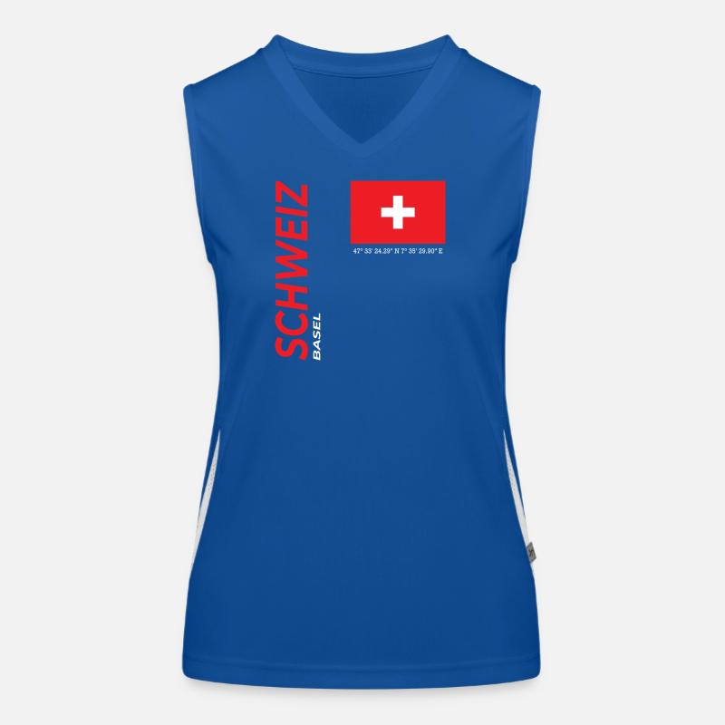 Bâle Débardeur respirant contrasté Femme