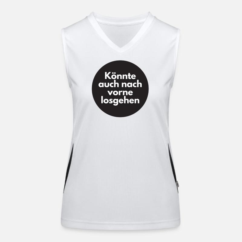 Could also go forward Women's Functional Contrast Tank Top