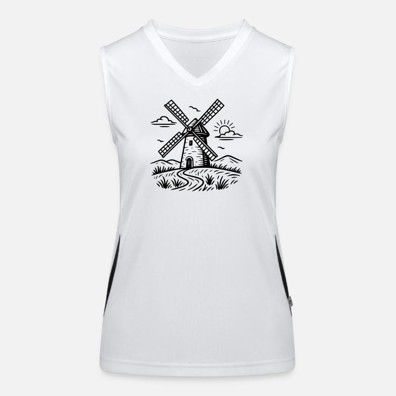 Windmill Women's Functional Contrast Tank Top