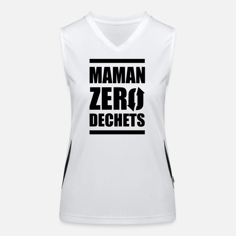 Zero Waste Mama Funktionelles Kontrast-Tank Top für Frauen