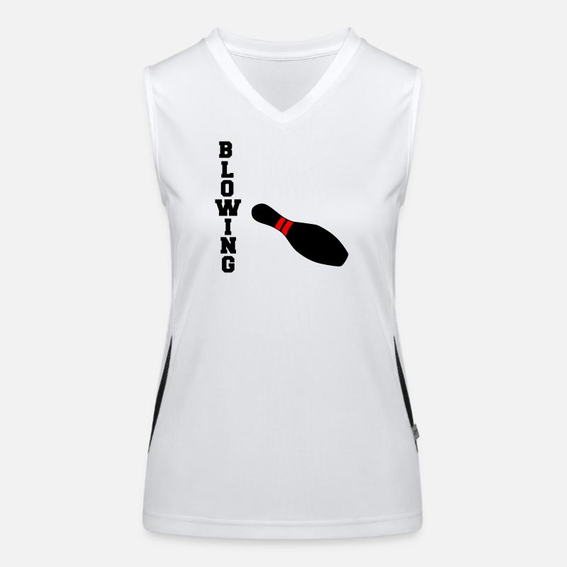 Blowing Funktionelles Kontrast-Tank Top für Frauen