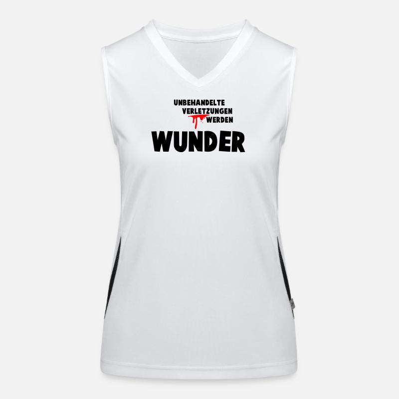 Wunder Funktionelles Kontrast-Tank Top für Frauen