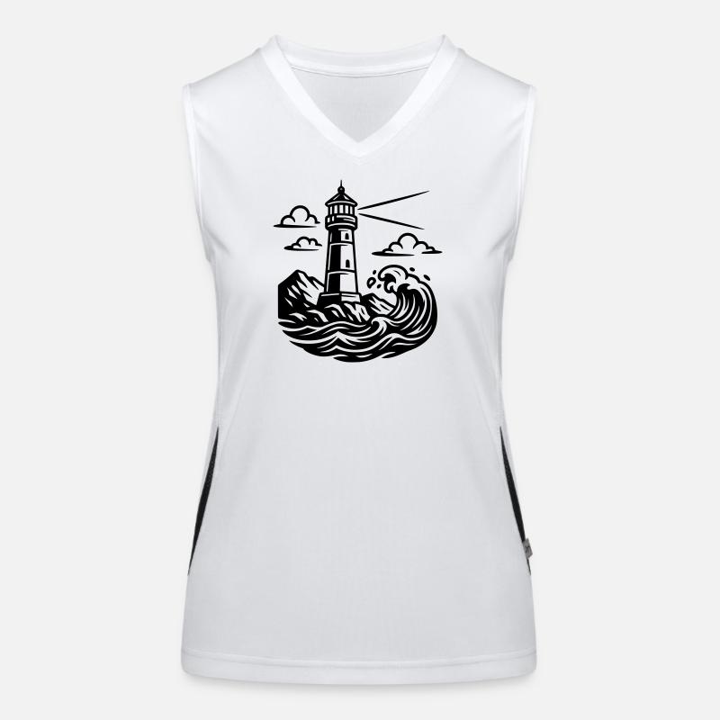 lighthouse Women's Functional Contrast Tank Top