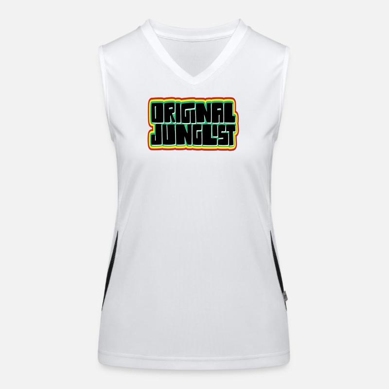 Original Junglist DNB Emblem Women's Functional Contrast Tank Top