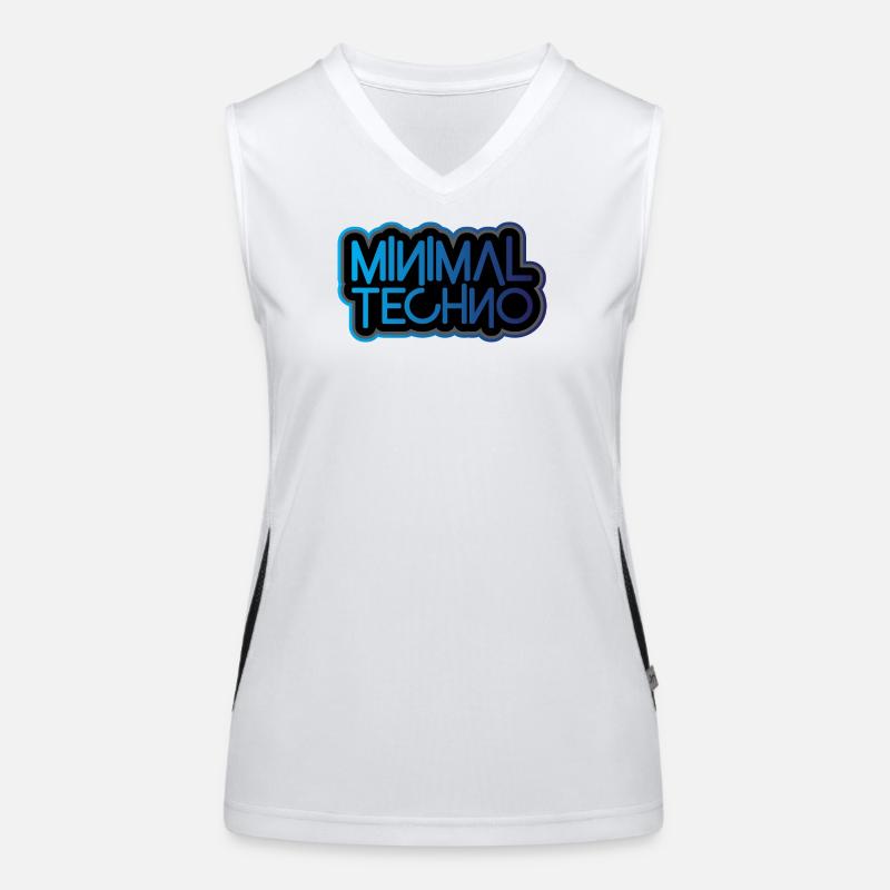 Minimal Techno Women's Functional Contrast Tank Top