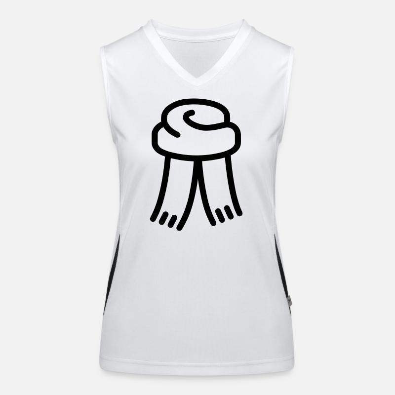 Schal Funktionelles Kontrast-Tank Top für Frauen