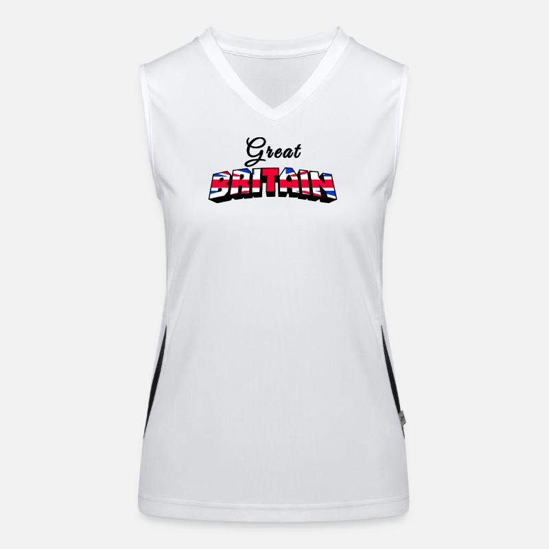 Great Britain Union Jack Pride Graphic Tee Women's Functional Contrast Tank Top