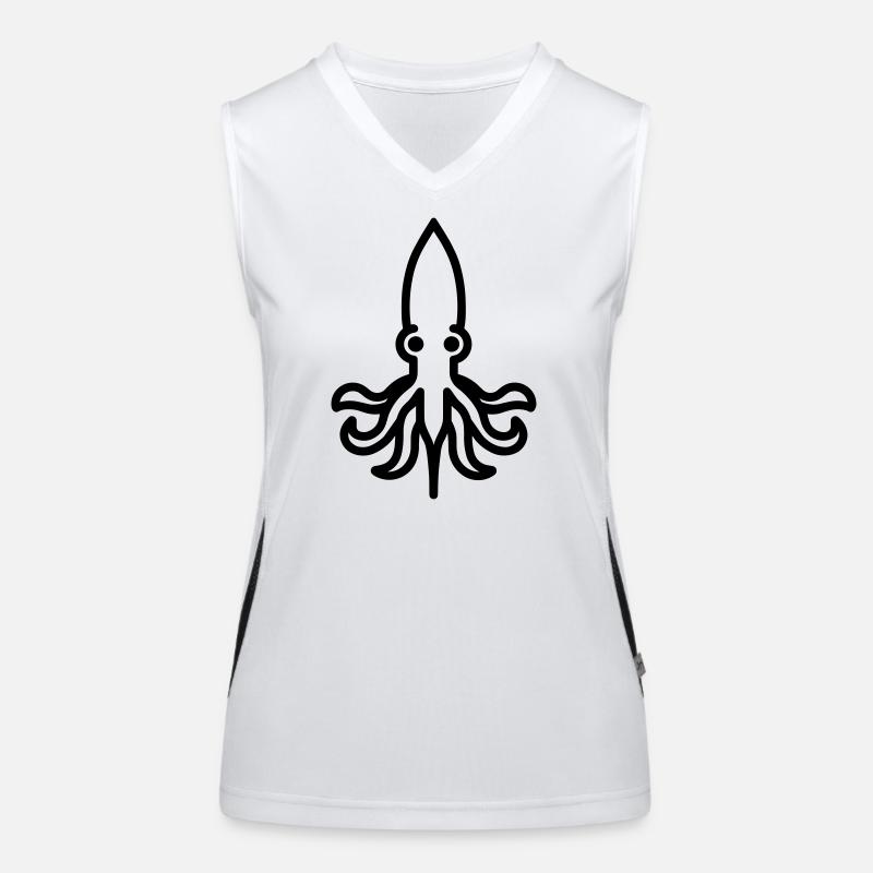 squid Women's Functional Contrast Tank Top