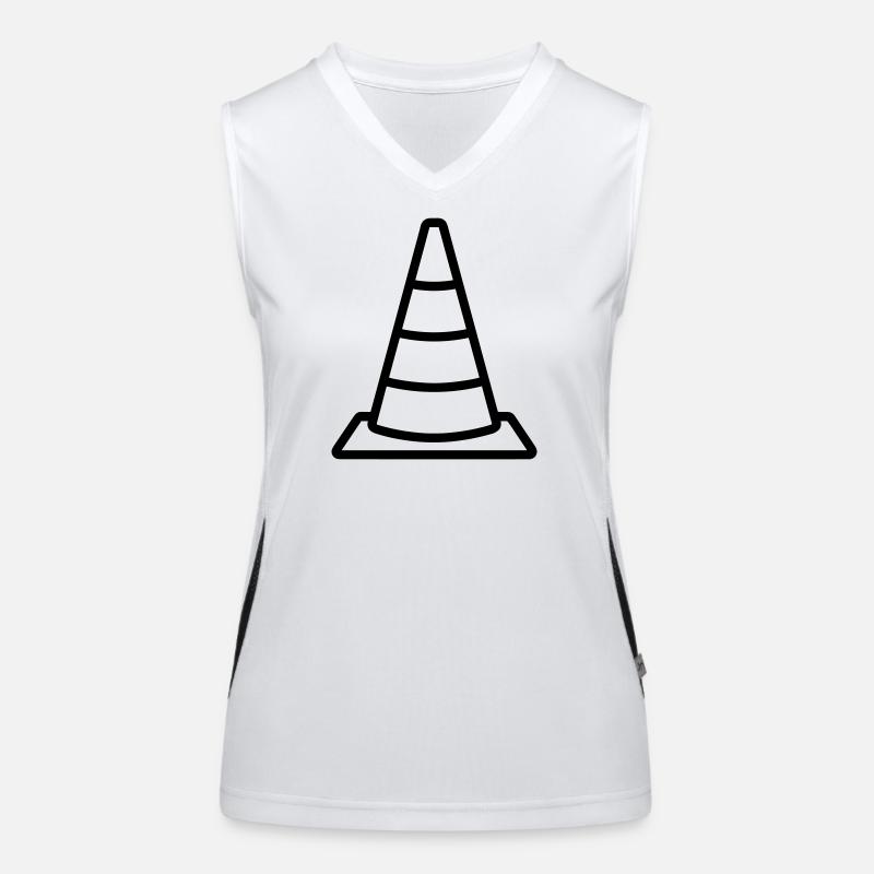 Traffic cone Women's Functional Contrast Tank Top
