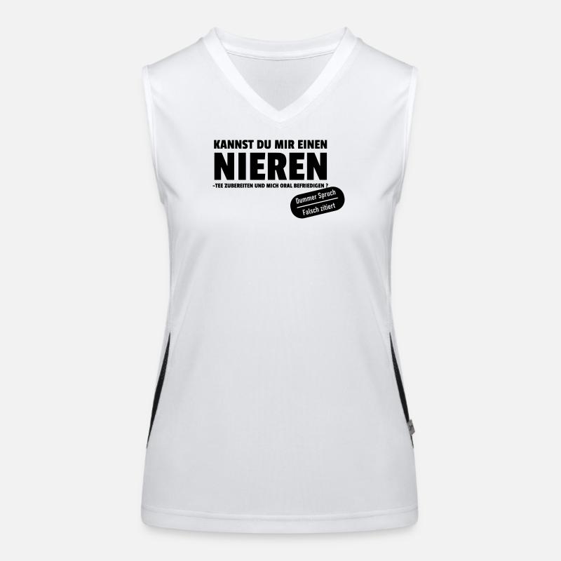 Déformés Débardeur respirant contrasté Femme