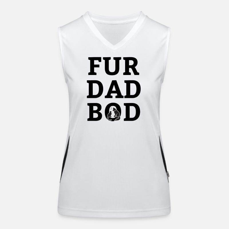 For Dad Bod Women's Functional Contrast Tank Top