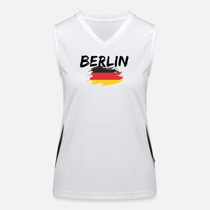 Berlin, Germany Women's Functional Contrast Tank Top