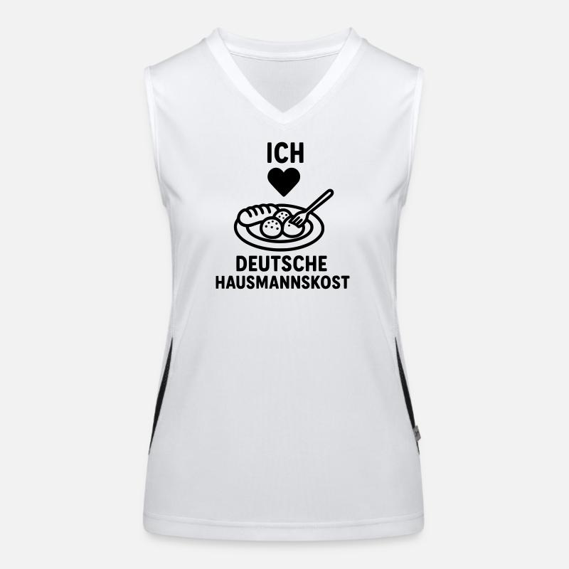 German home cooking Women's Functional Contrast Tank Top