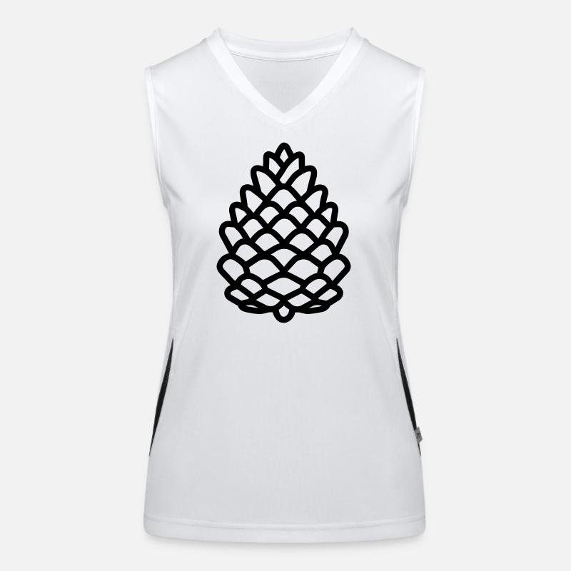 Pine Cone Women's Functional Contrast Tank Top