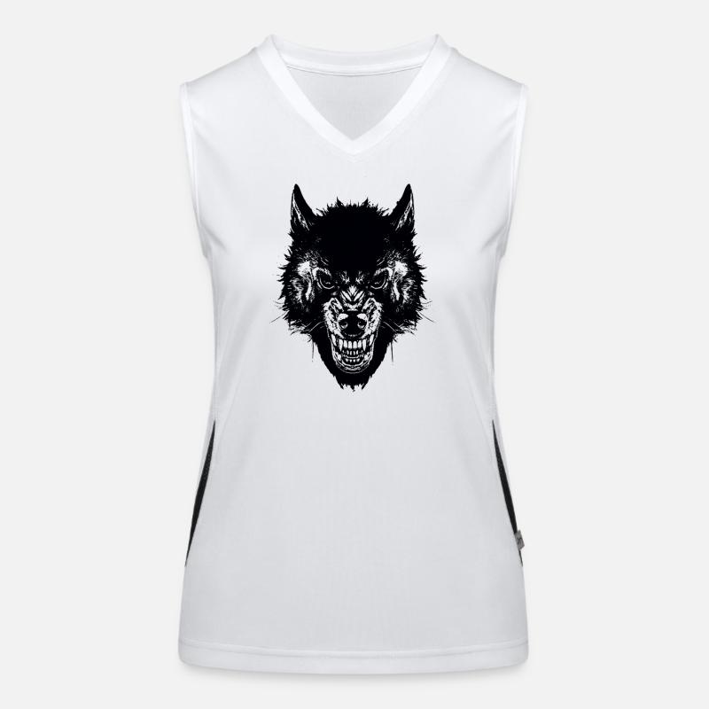 wolf Women's Functional Contrast Tank Top