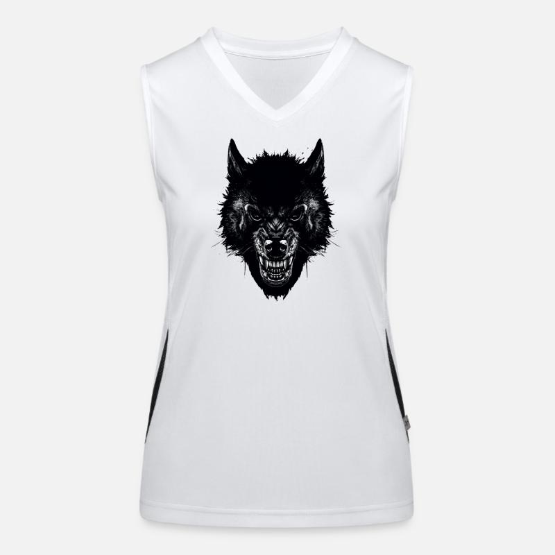wolf Women's Functional Contrast Tank Top