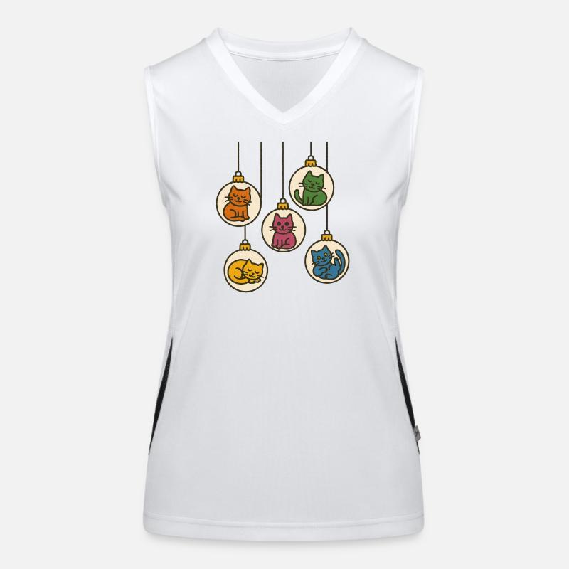 Five Cat Bauble Parade Women's Functional Contrast Tank Top