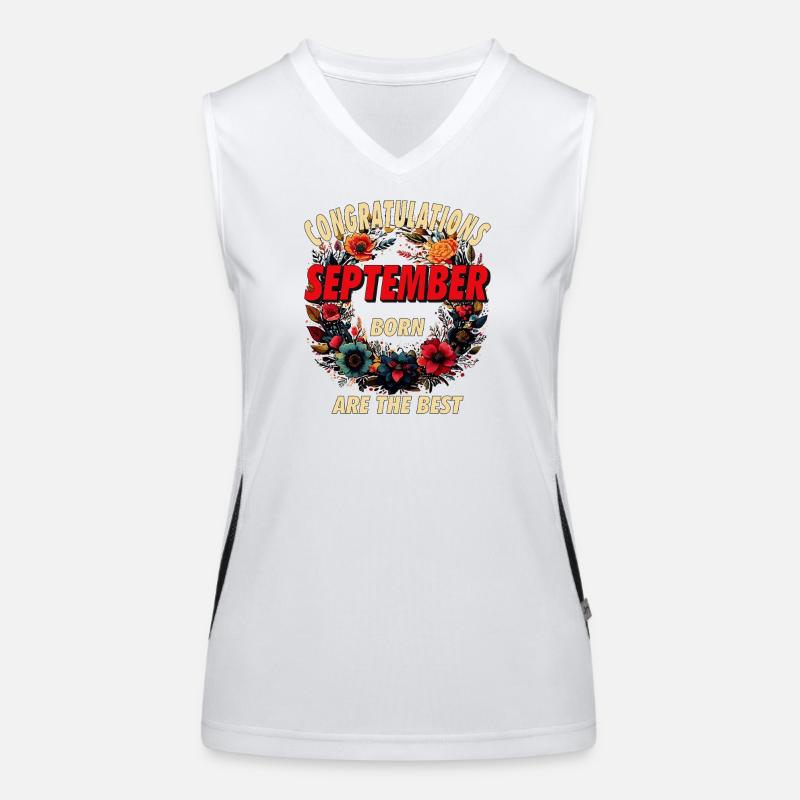 CONGRATULATIONS SEPTEMBER Women's Functional Contrast Tank Top