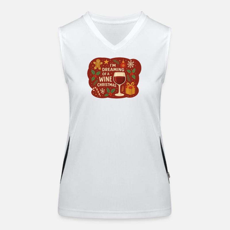 Je rêve - Design de vacances amusant Débardeur respirant contrasté Femme