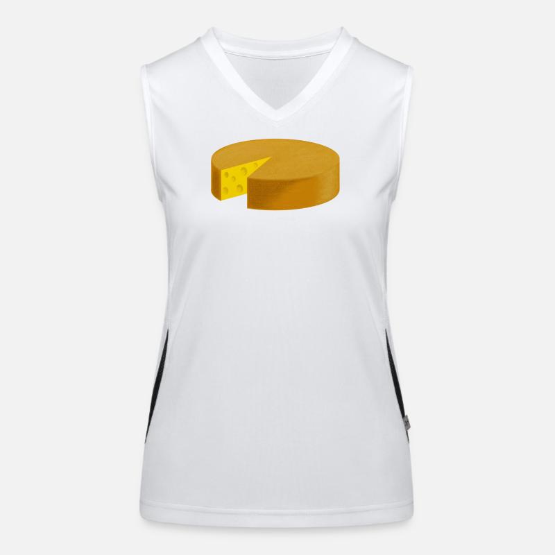 Cheese cut Women's Functional Contrast Tank Top