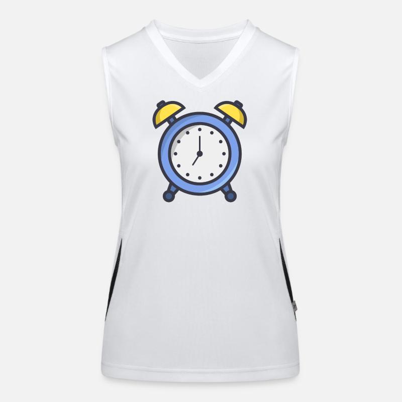 Wecker Funktionelles Kontrast-Tank Top für Frauen