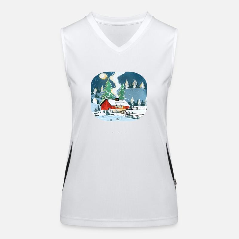 Winter Women's Functional Contrast Tank Top
