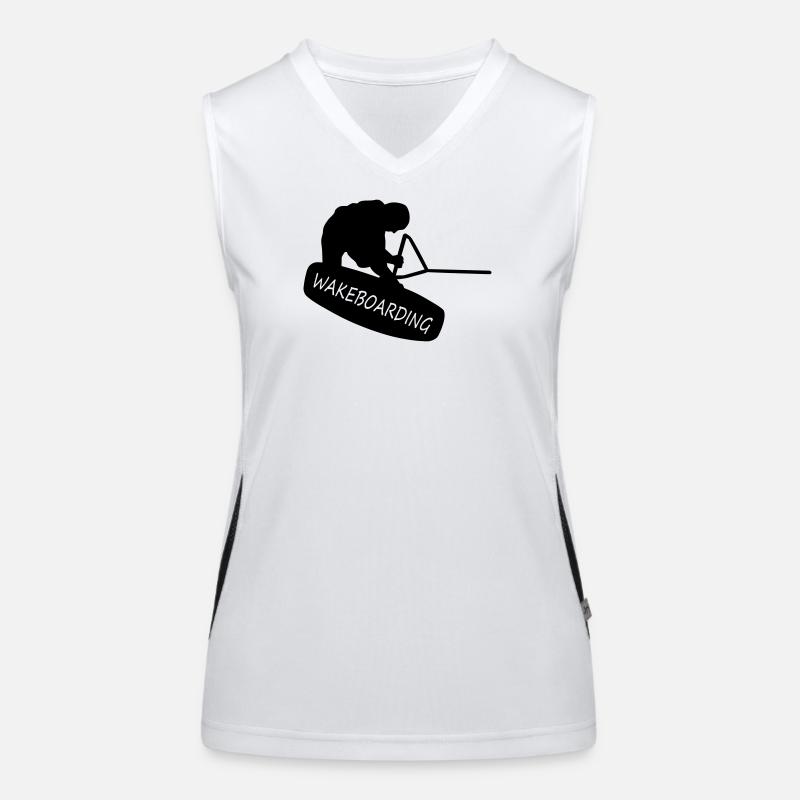 Wakeboarding Women's Functional Contrast Tank Top