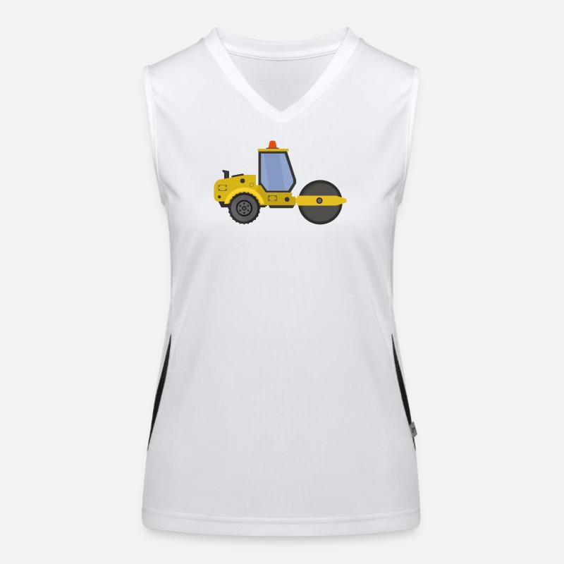 Road roller Women's Functional Contrast Tank Top