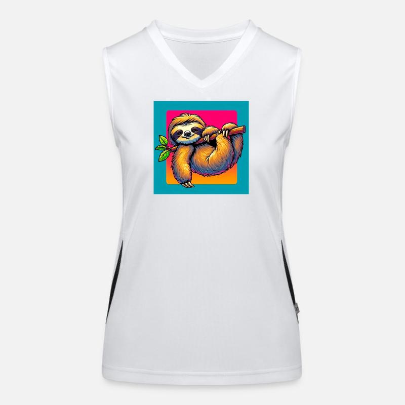 sloth Women's Functional Contrast Tank Top