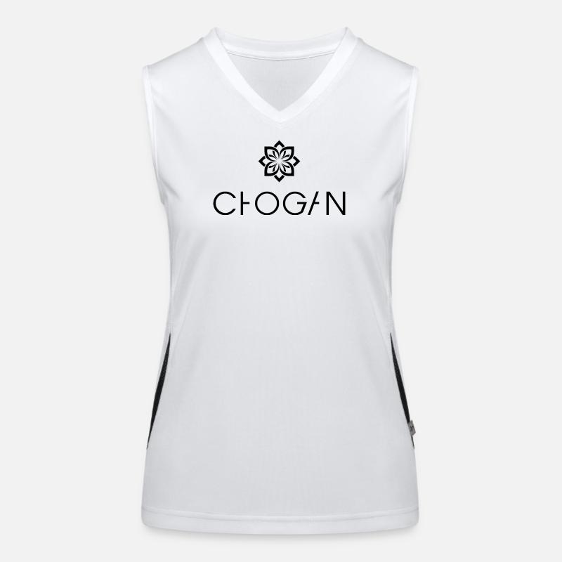 Chogan Débardeur respirant contrasté Femme