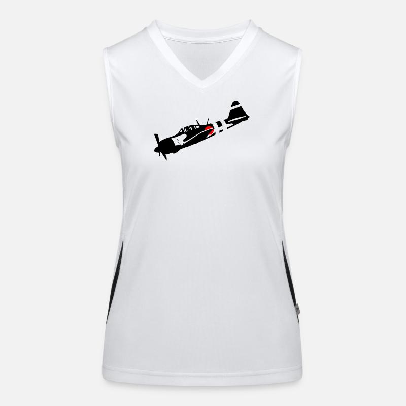 zéro Débardeur respirant contrasté Femme