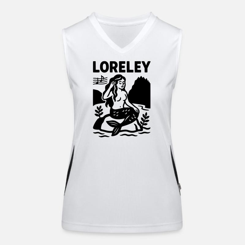 Loreley Débardeur respirant contrasté Femme