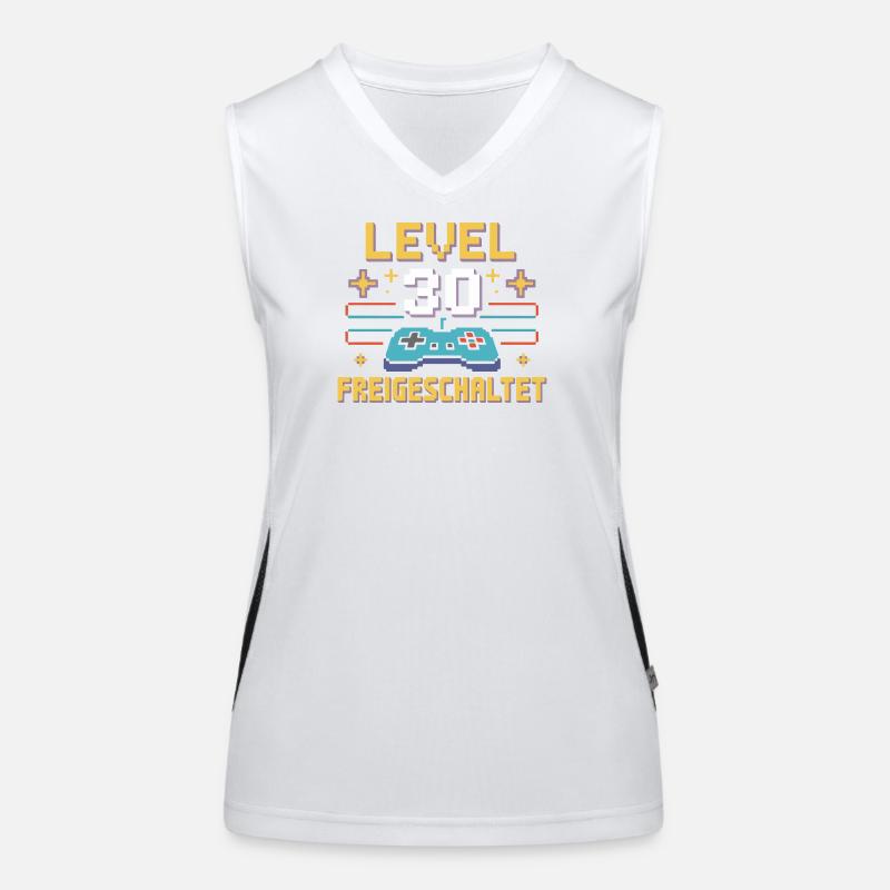 Level 30 Freigeschaltet Controller Funktionelles Kontrast-Tank Top für Frauen