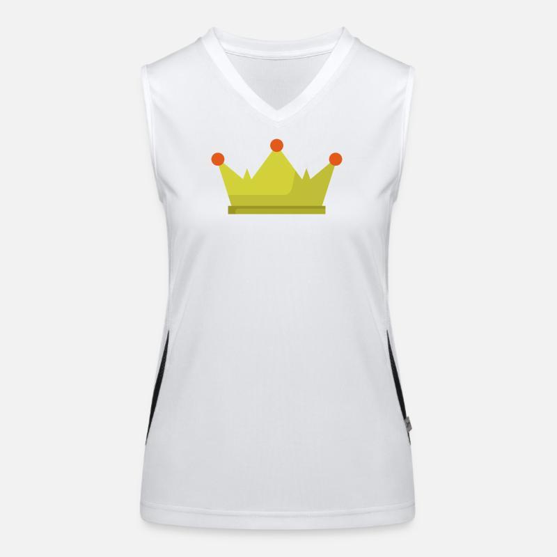Couronne Débardeur respirant contrasté Femme