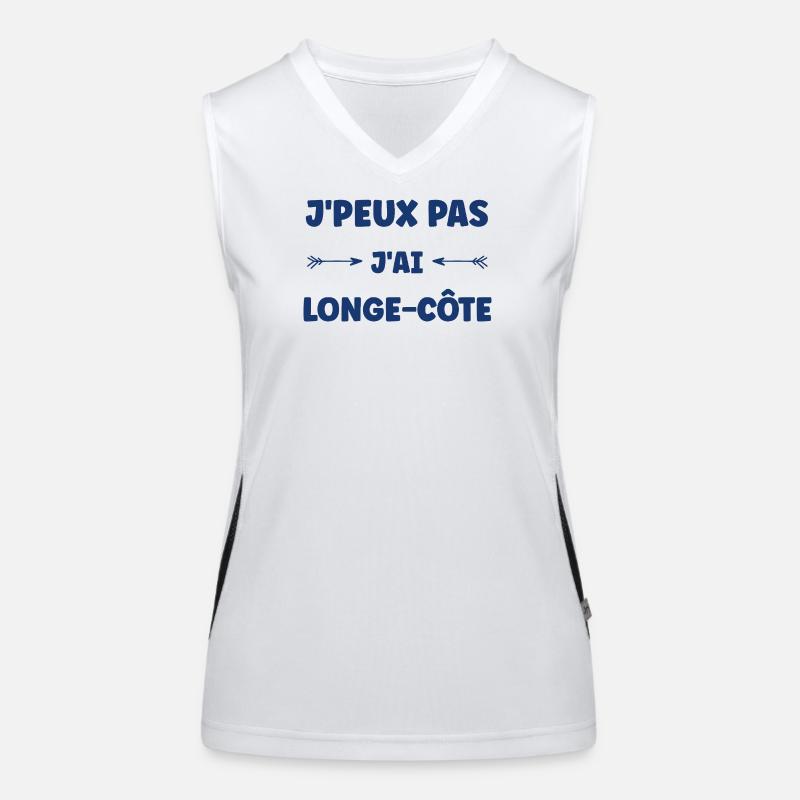 longe rib Women's Functional Contrast Tank Top