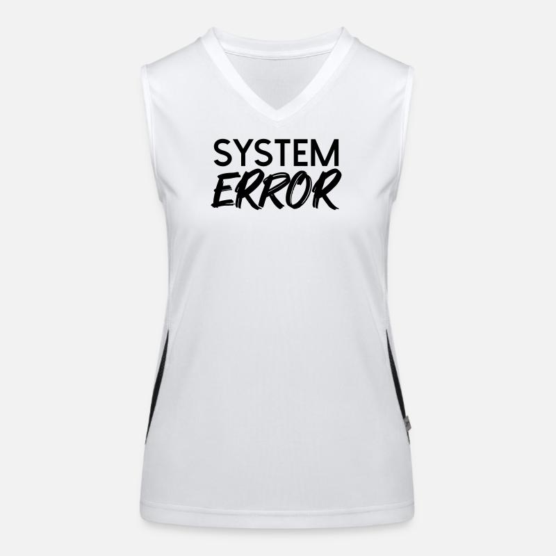 Systemfehler  Funktionelles Kontrast-Tank Top für Frauen
