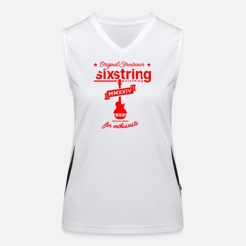 Sixstring Streetwear Funktionelles Kontrast-Tank Top für Frauen
