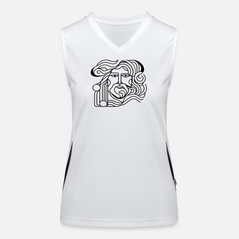 Ancient man. Women's Functional Contrast Tank Top