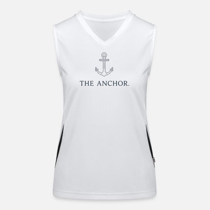 ANKERET. Funktionel kontrast tanktop til damer