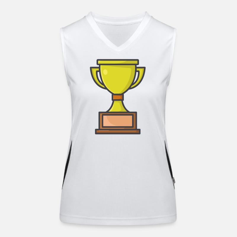Trophäe Funktionelles Kontrast-Tank Top für Frauen