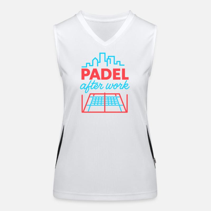 Padel After Work Women's Functional Contrast Tank Top