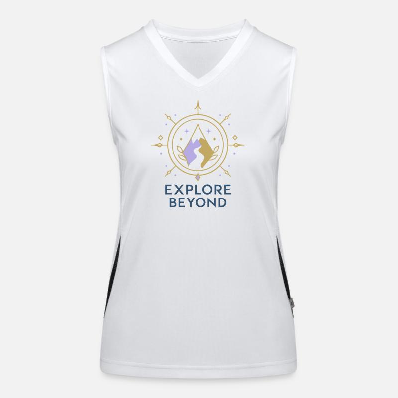 Explore Beyond Compass Women's Functional Contrast Tank Top