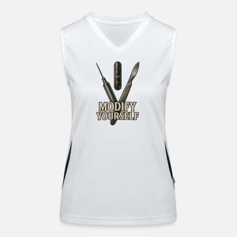 Modify yourself Women's Functional Contrast Tank Top