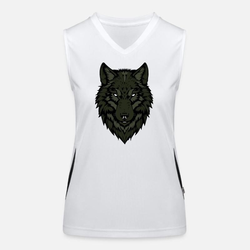 Loup Débardeur respirant contrasté Femme