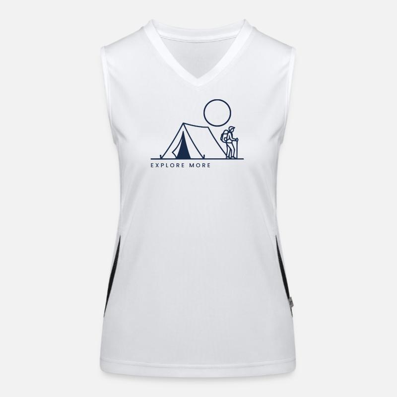 Explore More Funktionelles Kontrast-Tank Top für Frauen