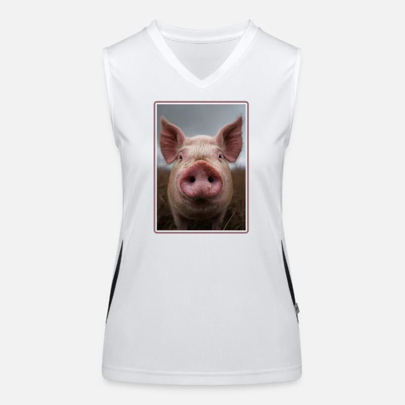 Cochon Cochon Débardeur respirant contrasté Femme
