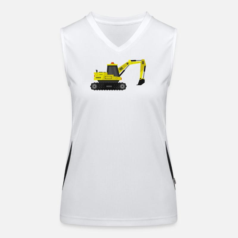 Bagger Funktionelles Kontrast-Tank Top für Frauen