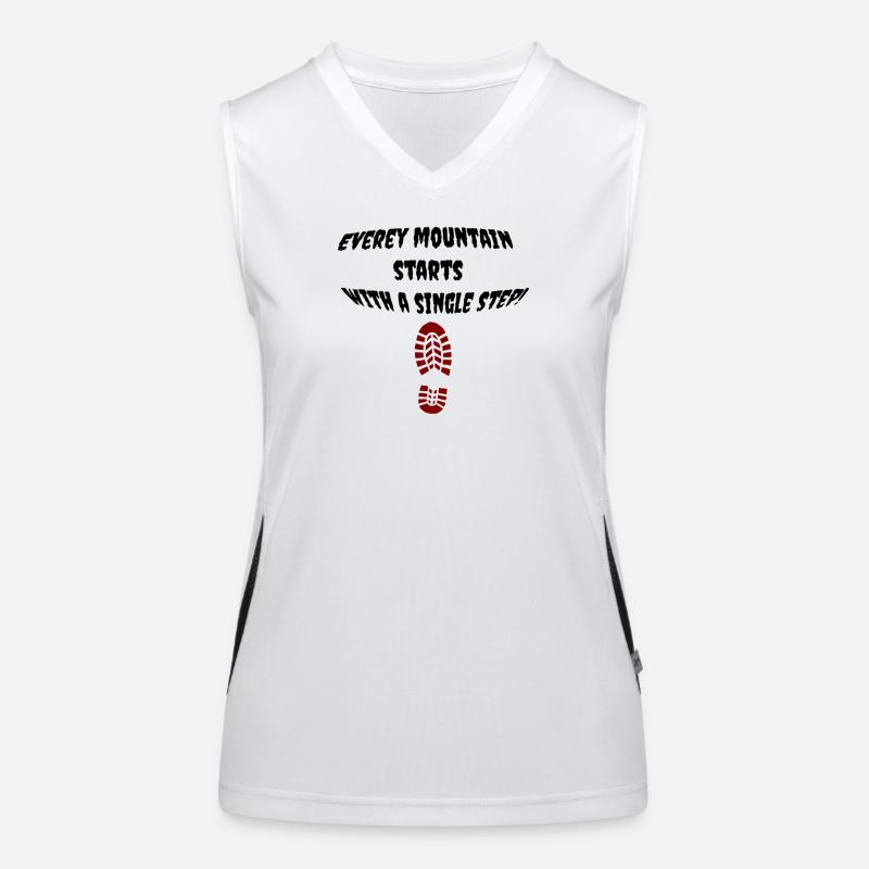 first_step Women's Functional Contrast Tank Top